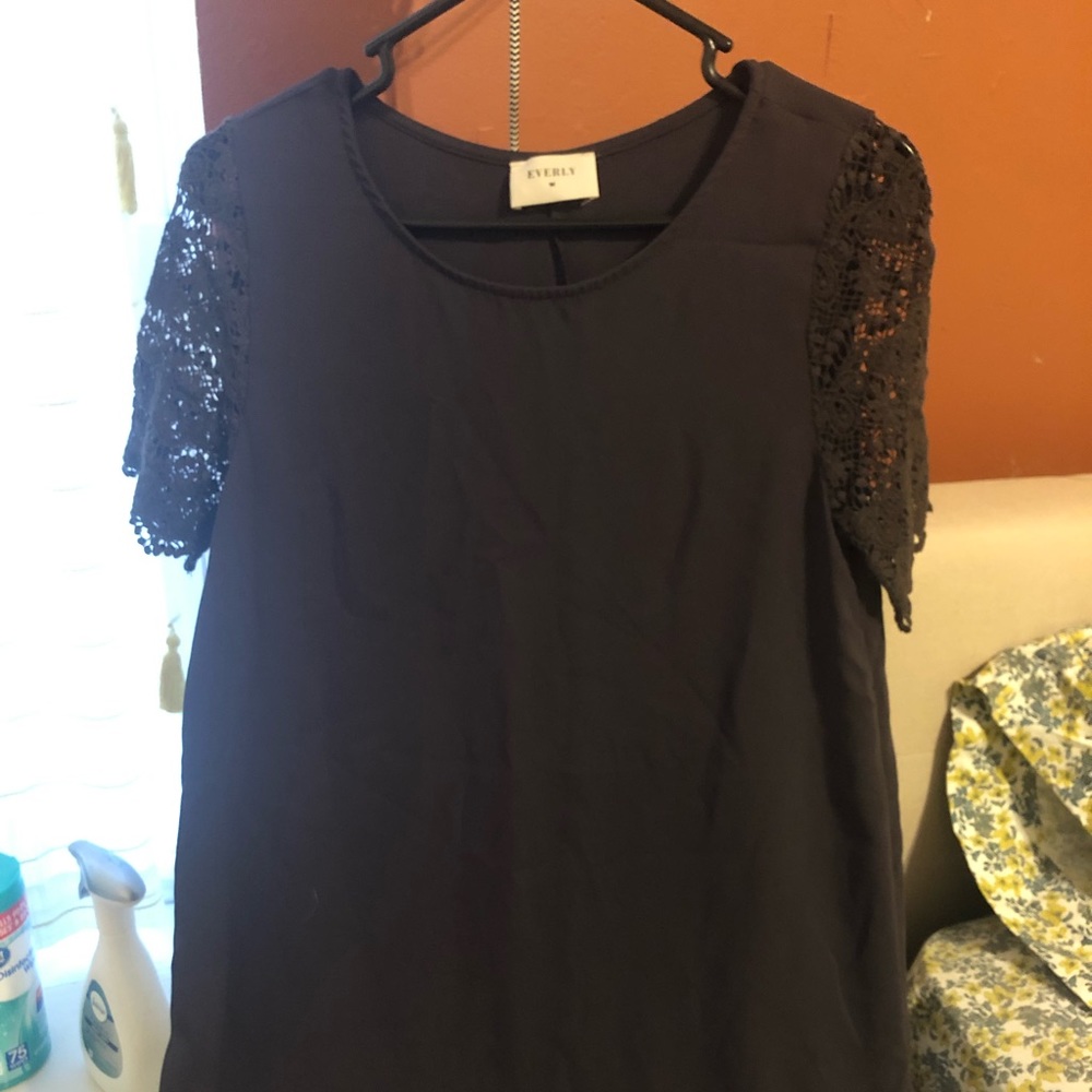 Everly Grey Shift Dress